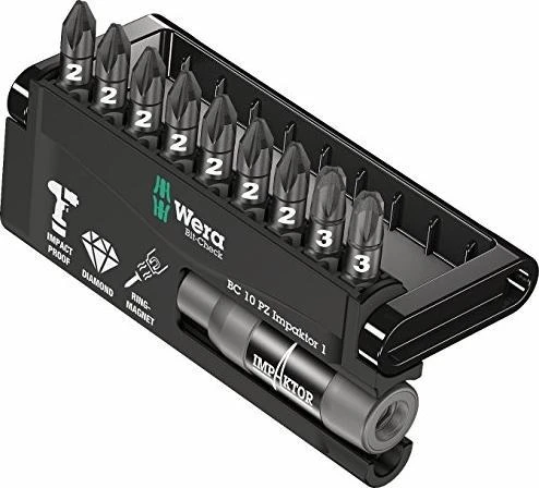 Wera Bit-Check 10 PZ Impaktor 1