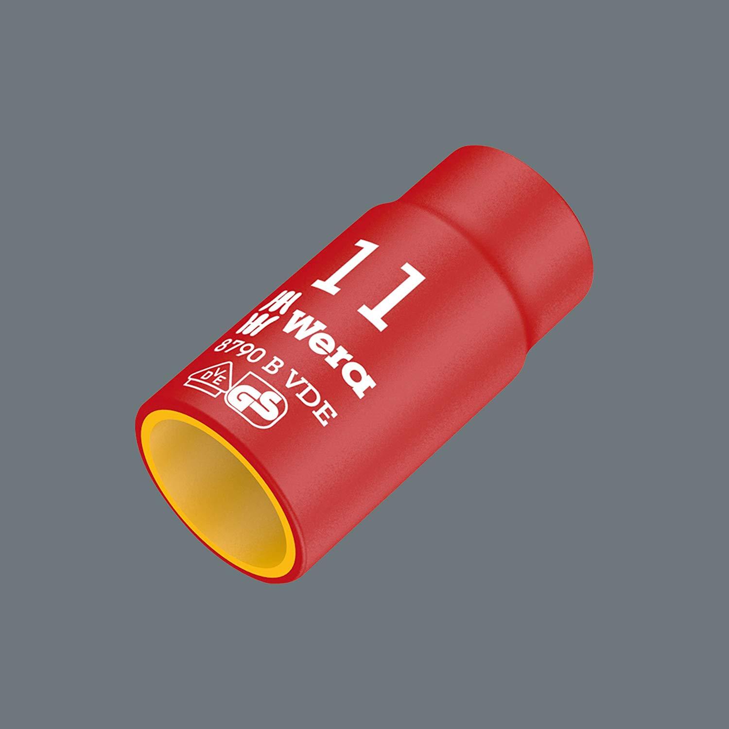 Wera Wera Dviračių lizdas veržliaraktis tiek 12x46 - 8790 B VDE, izoliuotas, su 3 / 8 "vairuoti