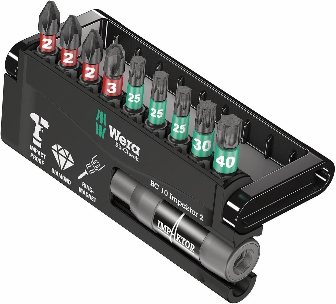 Wera Bit-Check 10 Impaktor 2