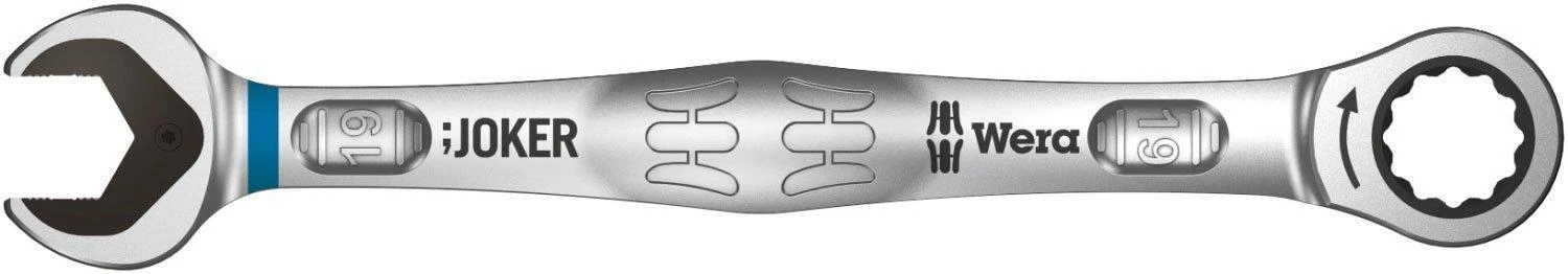 Kombinuota terkšlė 19mm JOKER, Wera