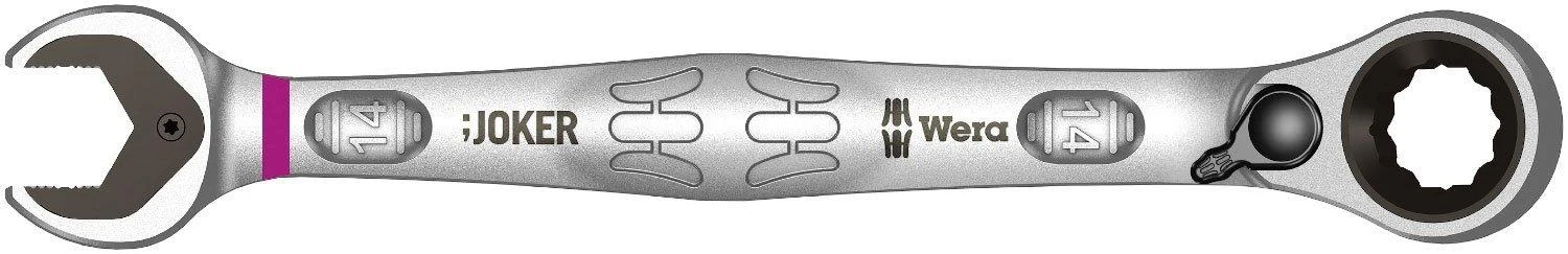 WERA KLUCZ PŁASKO-OCZKOWY Z GRZECHOTKĄ 14mm JOKER 6001
