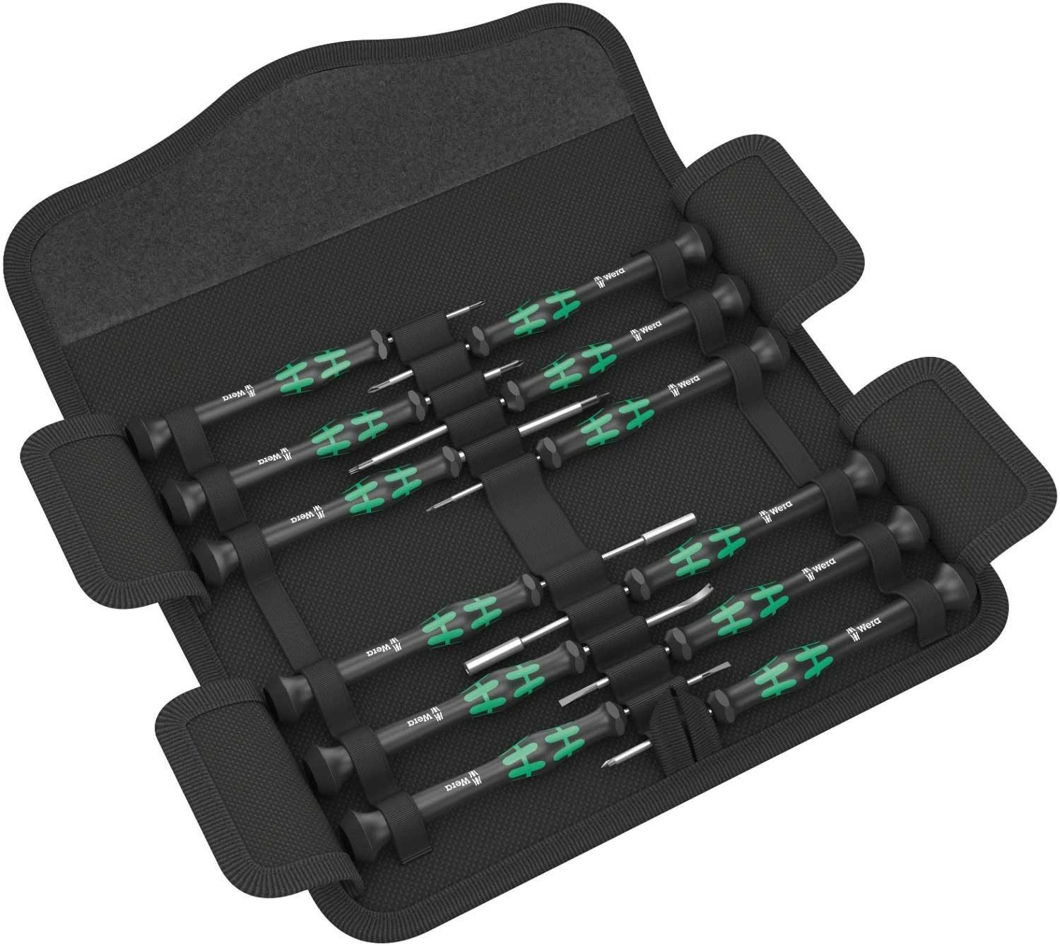 WERA Kraftform Micro 12 Electronics 1 atsuktuvų rinkinys