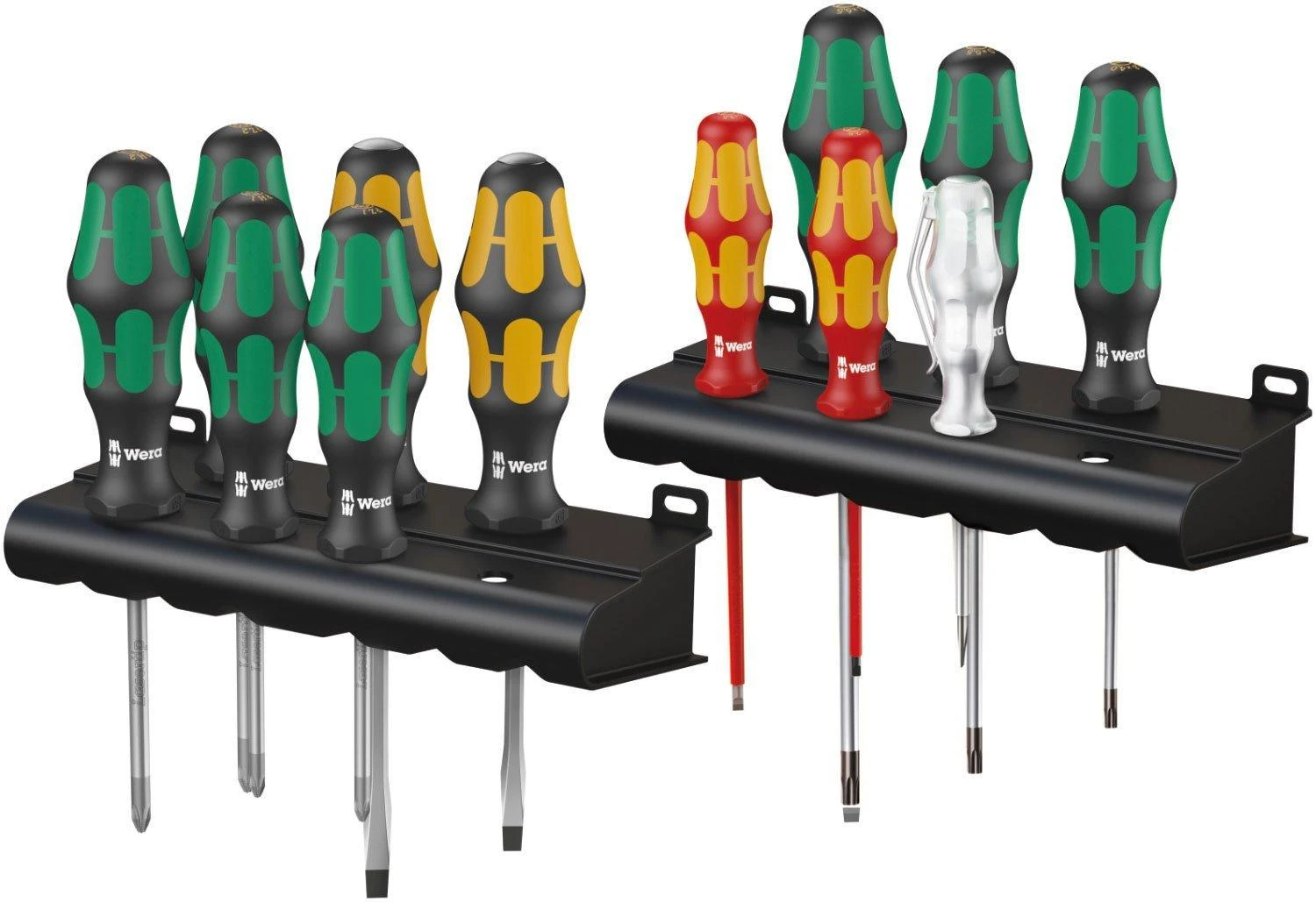 12 atsuktuvų rinkinys WERA Kraftform XXL