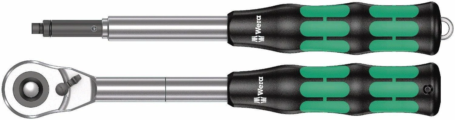 Wera „Zyklop Hybrid“ 1/2 colio reketas ir prailginimas, 2 dalys