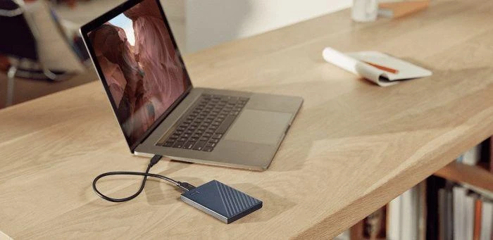 Kietasis diskas Western Digital My Passport for MAC 2TB Mėlyna