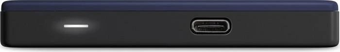 Kietasis diskas Western Digital „My Passport Ultra 2TB“ Mėlyna USB-C/USB3.0 HDD 2,5 colio metalinės apdailos RTL nešiojamas išorinis diskas