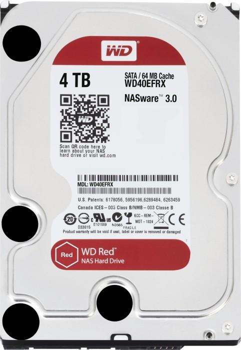 SanDisk WD Raudona 4TB SATA 6Gb/s 256MB Cache Internal 8.9cm 3.5Inch 24x7 IntelliPower optimized for SOHO NAS systems 1-8 Bay HDD Bulk