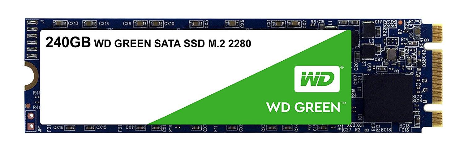 Western Digital SanDisk Drive WD Žalias WDS240G2G0B (240 GB , M.2, SATA III)