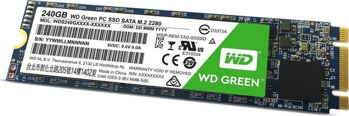 Western Digital SanDisk Drive WD Žalias WDS240G2G0B (240 GB , M.2, SATA III)