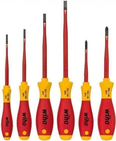 Atsuktuvų rinkinys elektrikui WIHA SoftFinish slimFix Phillips (6 vnt.)