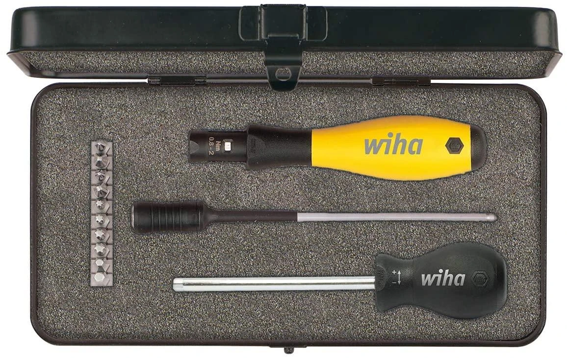 Wiha TorqueVario®-S atsuktuvų rinkinys ESD , 13 vnt.