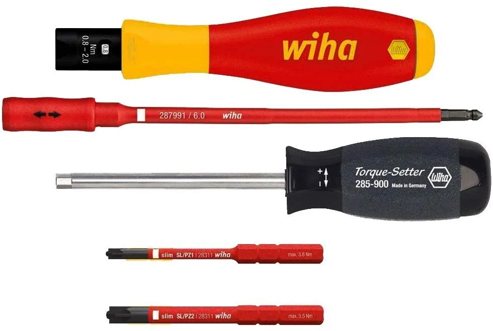 Dinamometrinis atsuktuvas Wiha SA 2872-S3 TorqueVario 1-5Nm