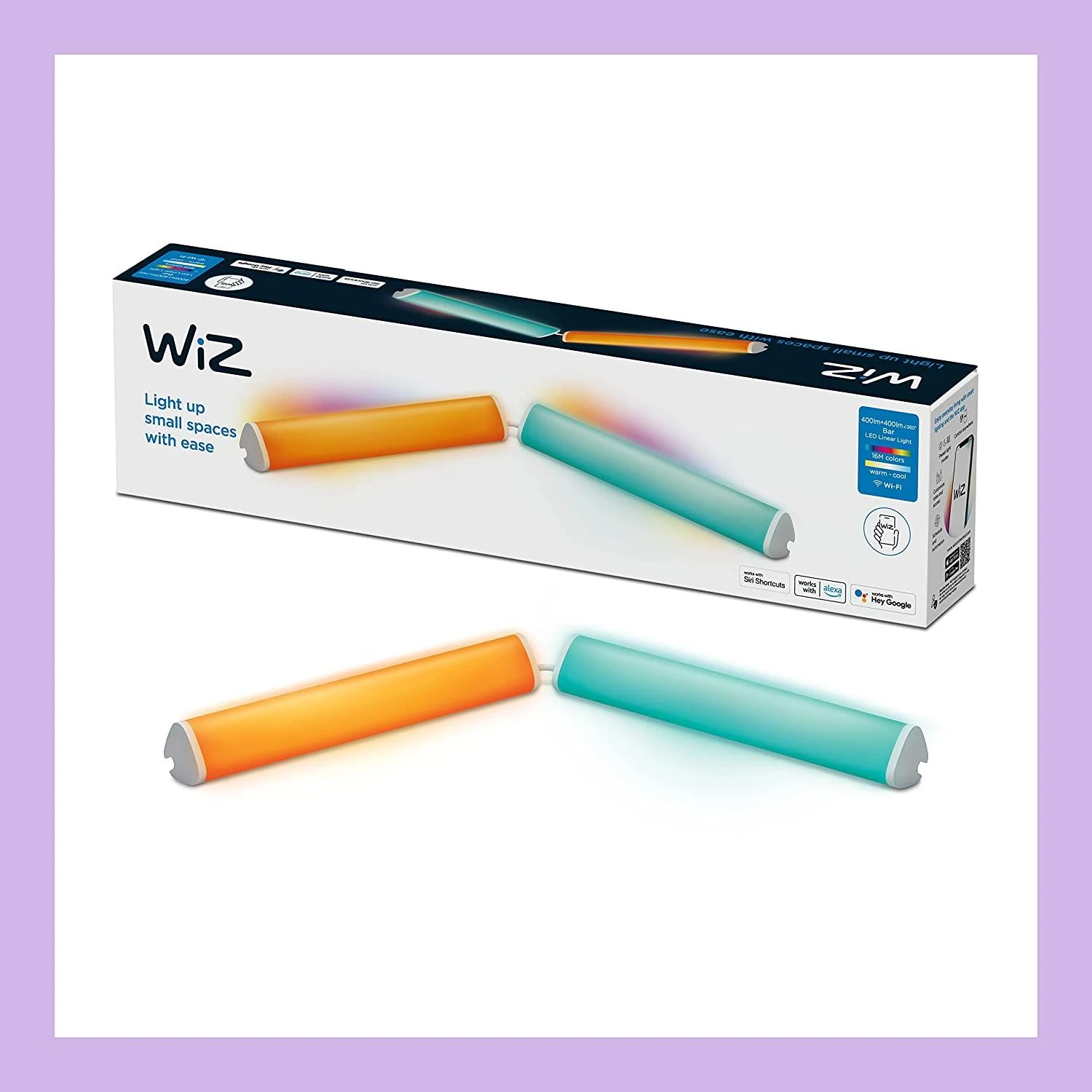 Išmani lemputė Wiz Light Bar Pack IP20 800 lm 10,5 W