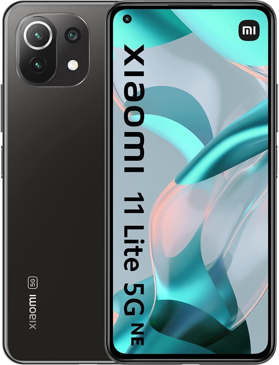 Xiaomi 11 Lite 5G NE 128GB+8GB, Juodas (Truffle Black)