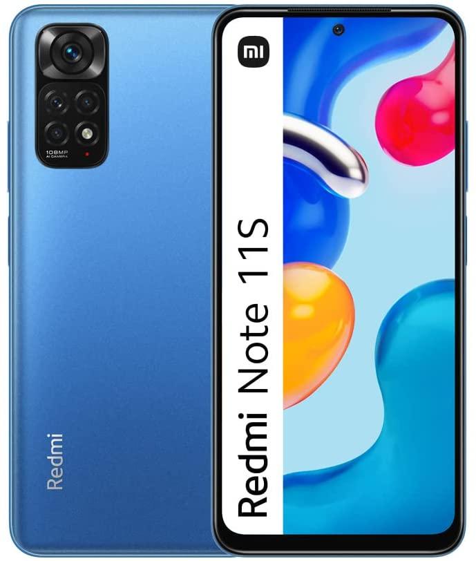 Išmanusis telefonas Xiaomi Redmi Note 11S, 6+128GB, saulėlydžio mėlynos spalvos