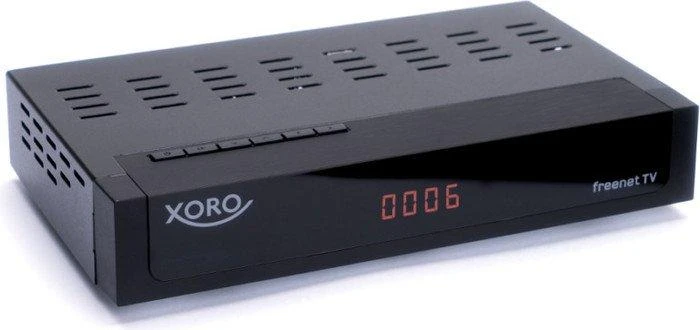 Carruzzo Xoro HRT 8770 Twin Kabelis, Ethernet (RJ-45), Palydovinė 4K Ultra HD Juoda
