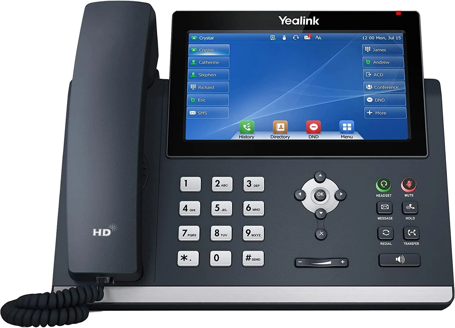 YEALINK SIP-T48U – VOIP TELEFONAS BE MAITINIMO