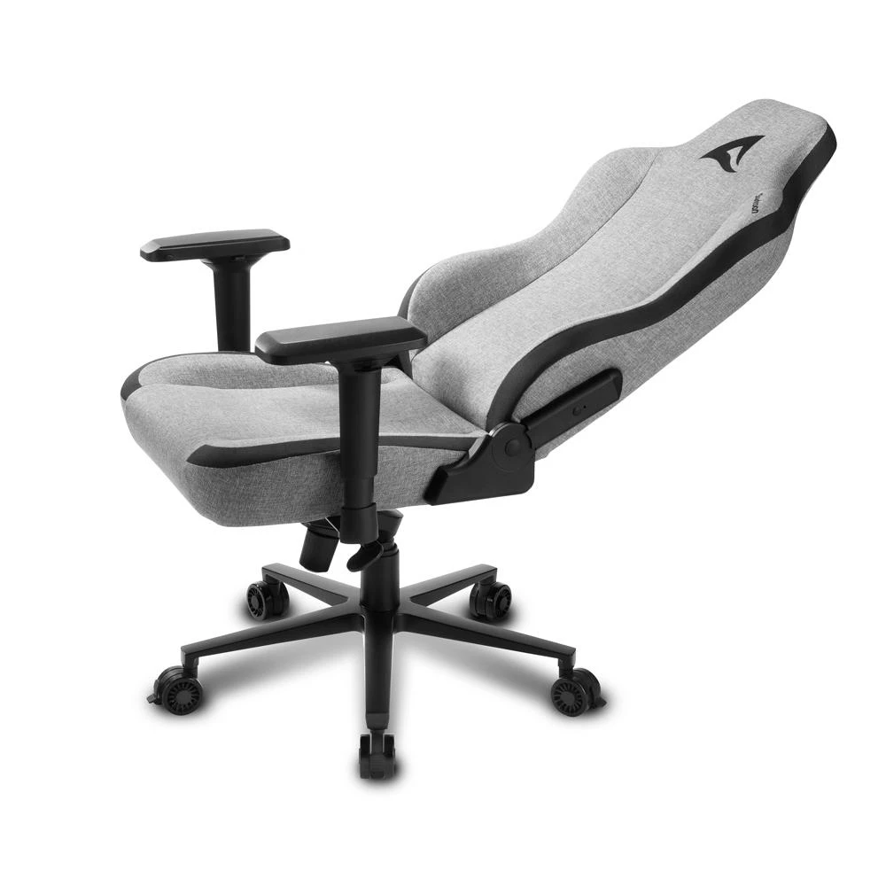 Žaidimų kėdė Sharkoon SGS40 Fabric Skiller Gaming Chair, Juoda-pilka