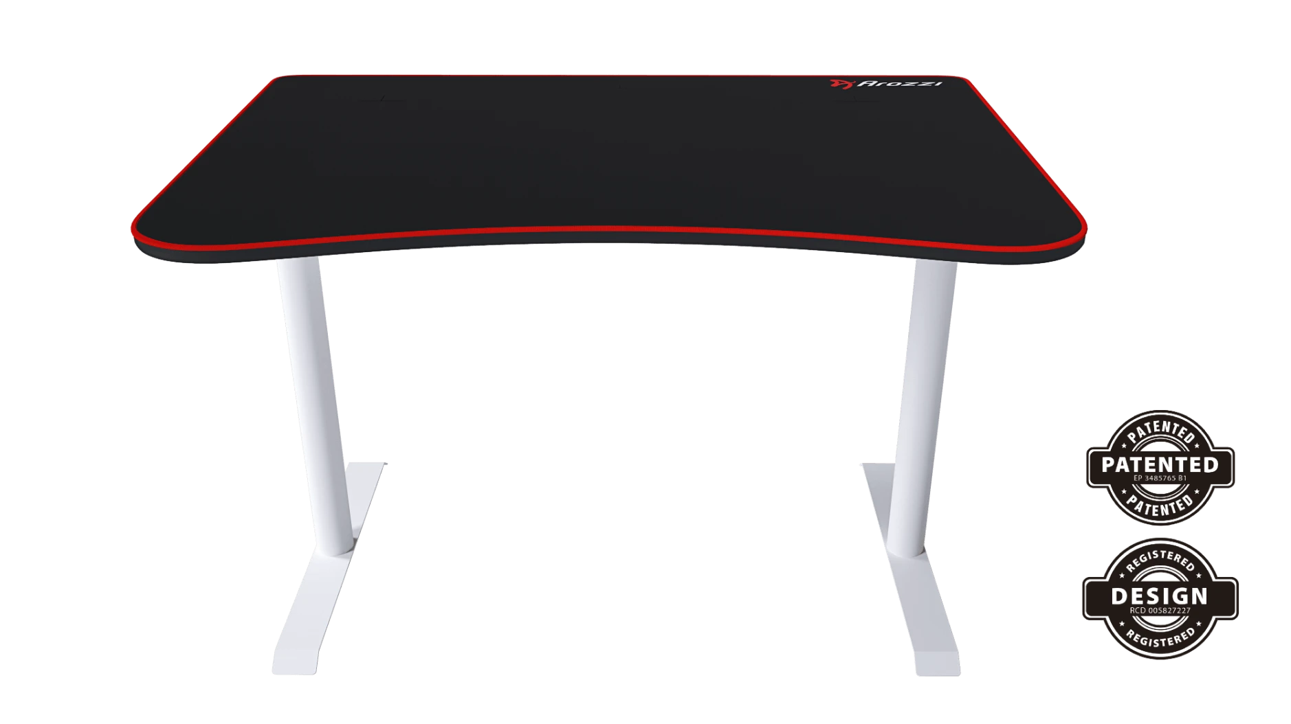 Žaidimų stalas Arozzi Arena Fratello Gaming Desk, Juodas-baltas
