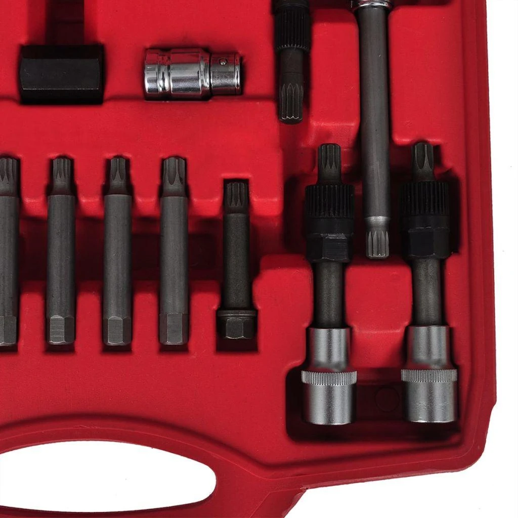 22 Įrankių Rinkinys Generatoriaus Skriemulio Išėmimui