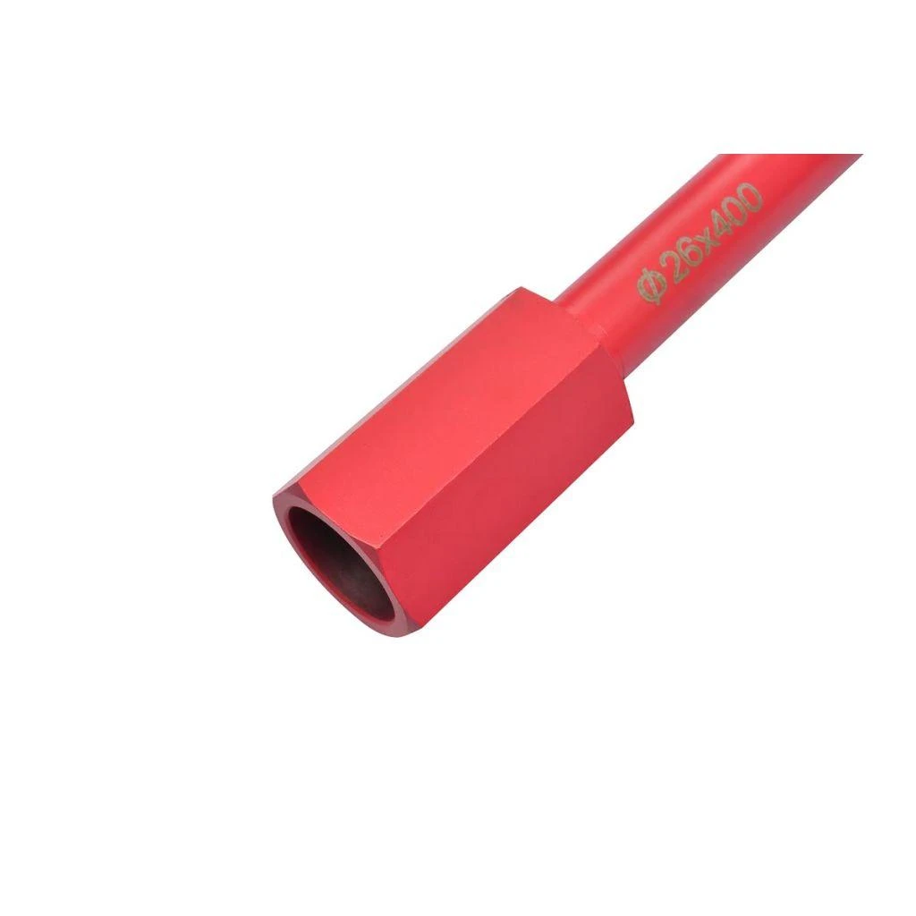 Grąžtas Deimantinio grąžto antgalis, 26 mmx400 mm, sausam ir drėgnam gręžimui