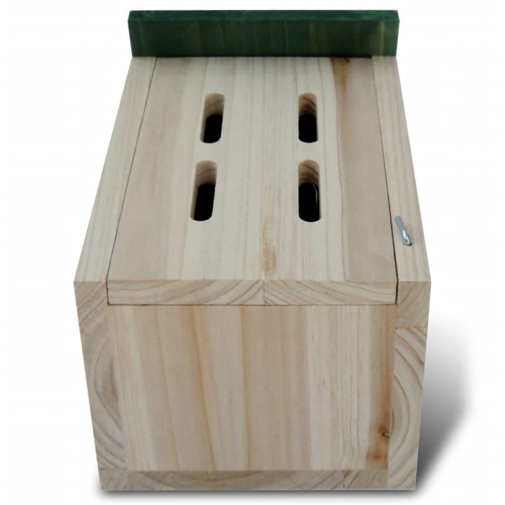 276007 Butterfly Houses 8 pcs Wood 14x15x22 cm (2x41291)