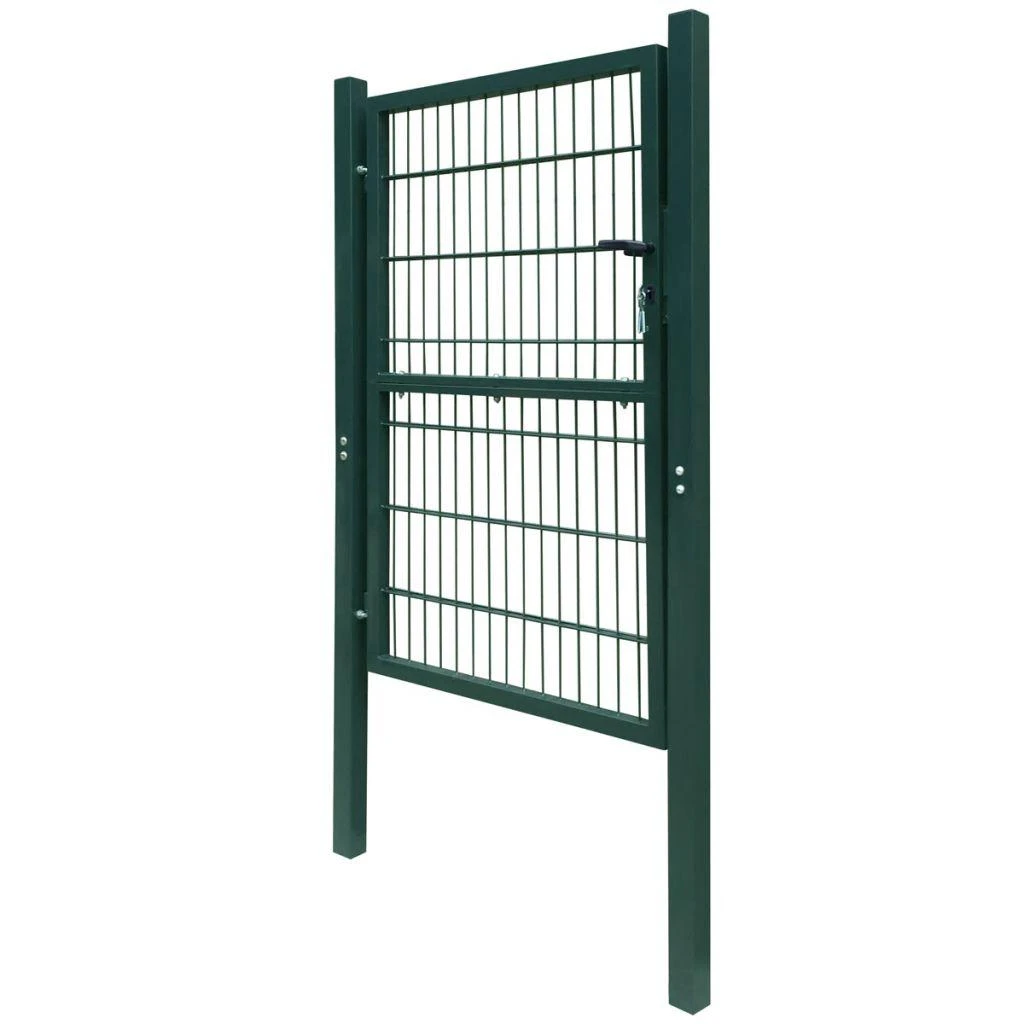 2D Vartai (viengubi), žalios spalvos, 106x210cm