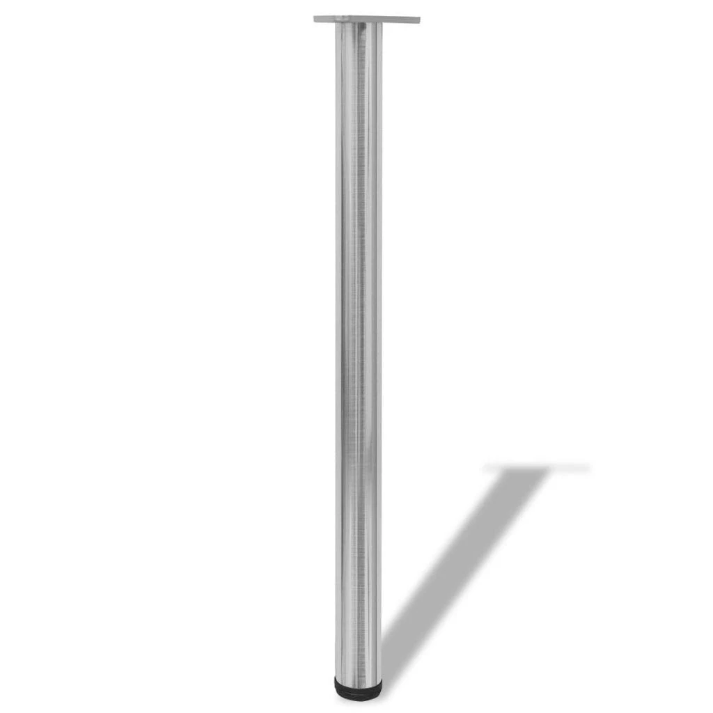 Reguliuojamo aukščio stalo kojos, 4vnt., šlifuoto nikelio, 870mm