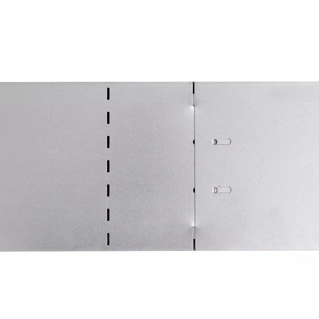 Lanksčių vejos tvorelių komplektas, 5vnt., 100x14cm, plienas