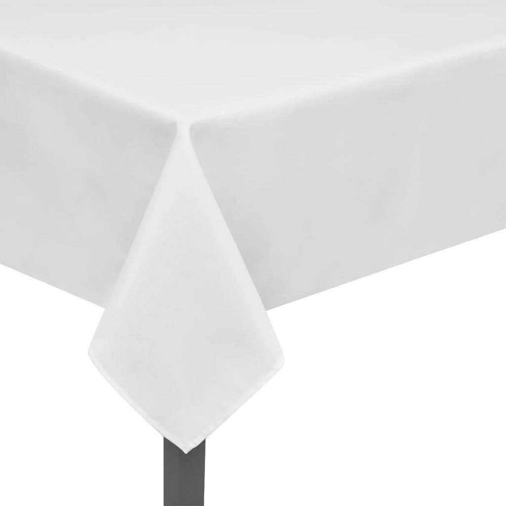 5 Staltiesės, Baltos, 220 x 130 cm