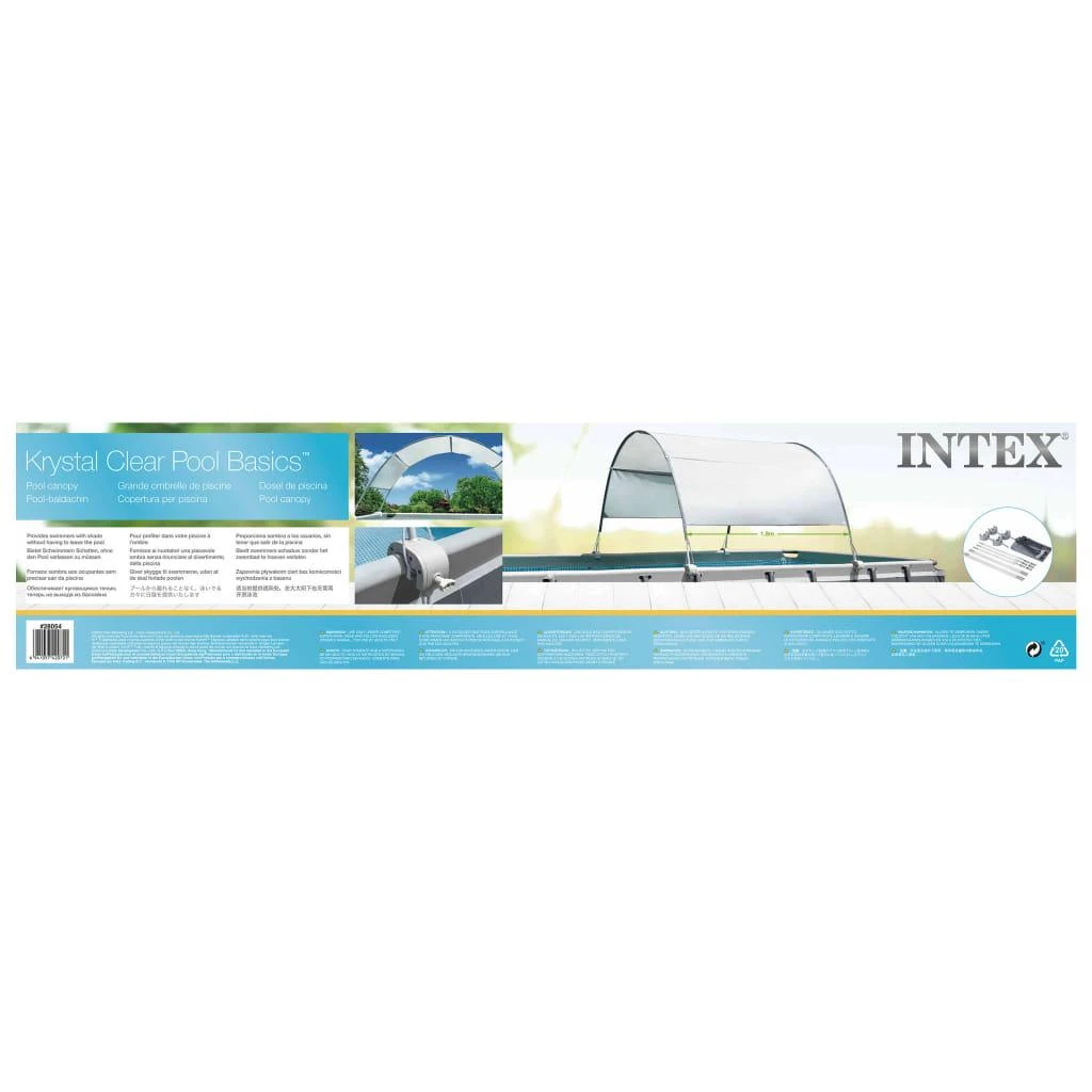 92559 Intex baseino stogelio šviestuvas Pilkas