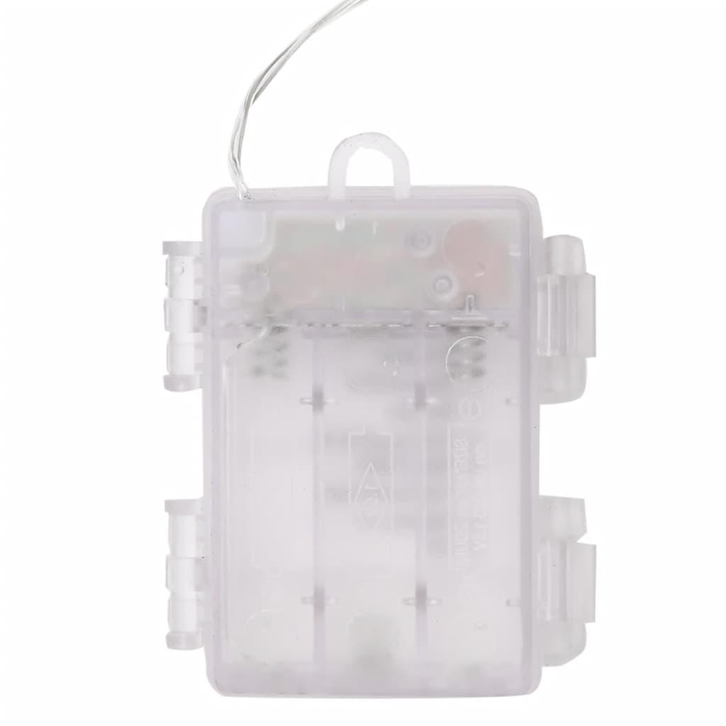 Akrilinė LED dekoracija kūgis, šiltos baltos spalvos, 90cm
