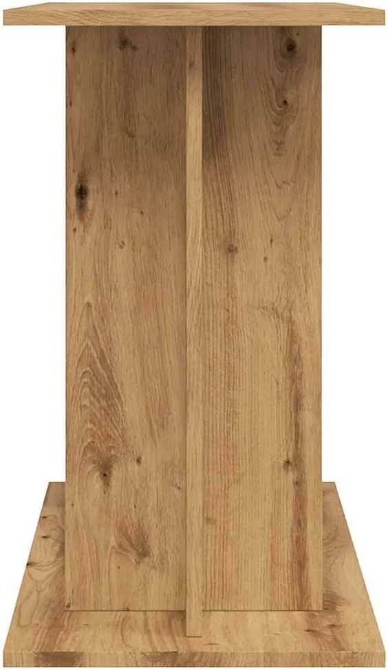 Akvariumo stovas, ąžuolo spalvos, 120x40x60cm, inžinerinė mediena