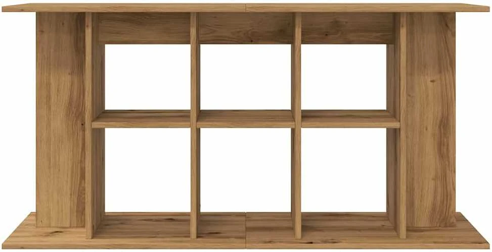 Akvariumo stovas, ąžuolo spalvos, 120x40x60cm, inžinerinė mediena