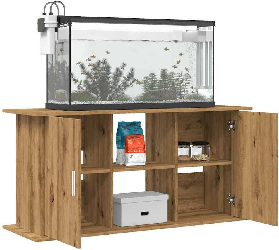 Akvariumo stovas, artisano, 121x41x58cm, apdirbta mediena