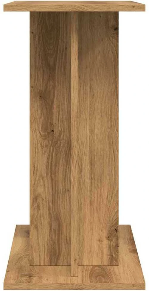 Akvariumo stovas, artisano ąžuolo, 60x30x60cm, apdirbta mediena