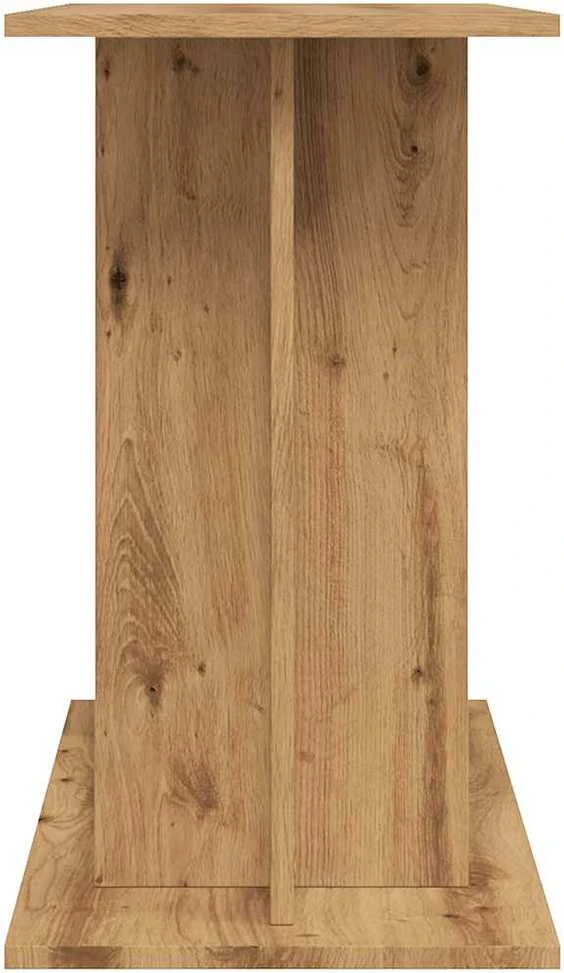Akvariumo stovas, artisano ąžuolo, 80x35x60cm, apdirbta mediena