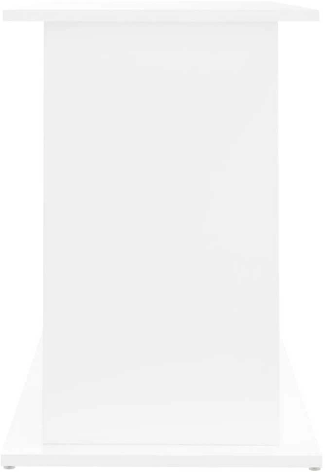Akvariumo stovas, baltos spalvos, 101x41x58cm, apdirbta mediena
