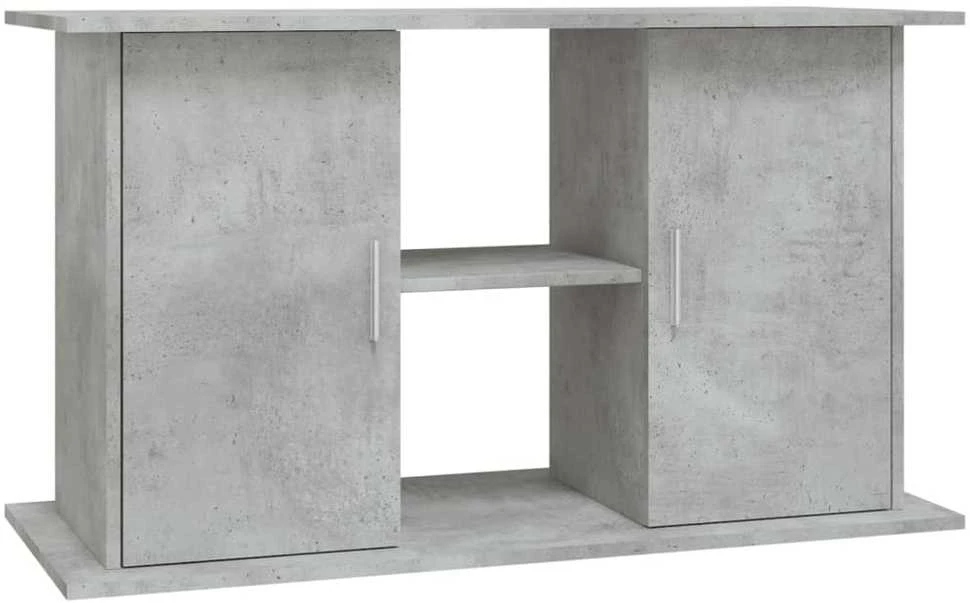 Akvariumo stovas, betono pilkas, 101x41x58cm, apdirbta mediena
