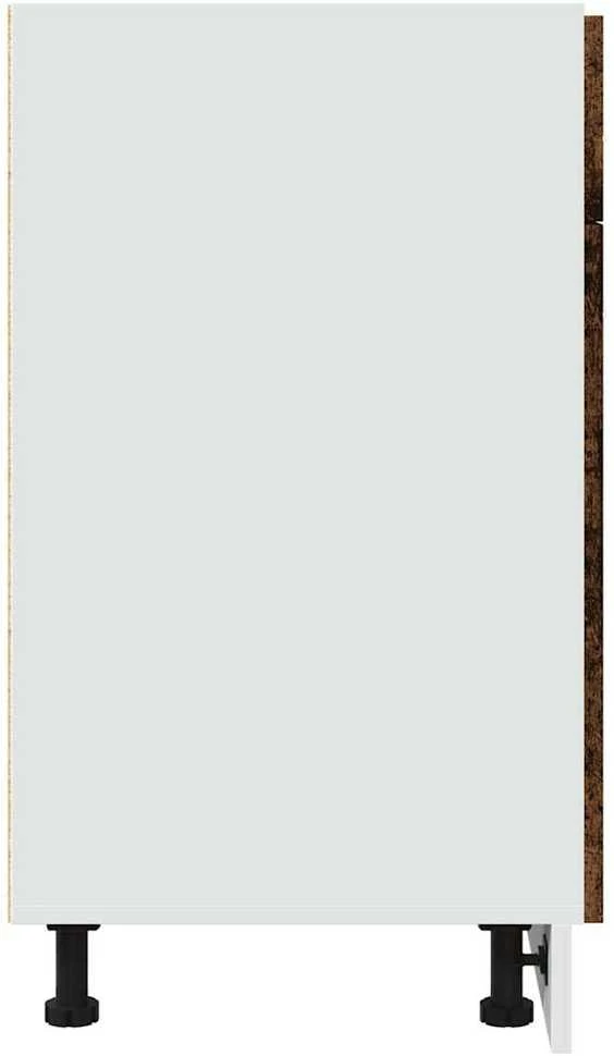 Apatinė spintelė su stalčiumi, medienos, 80x46x81,5cm, mediena