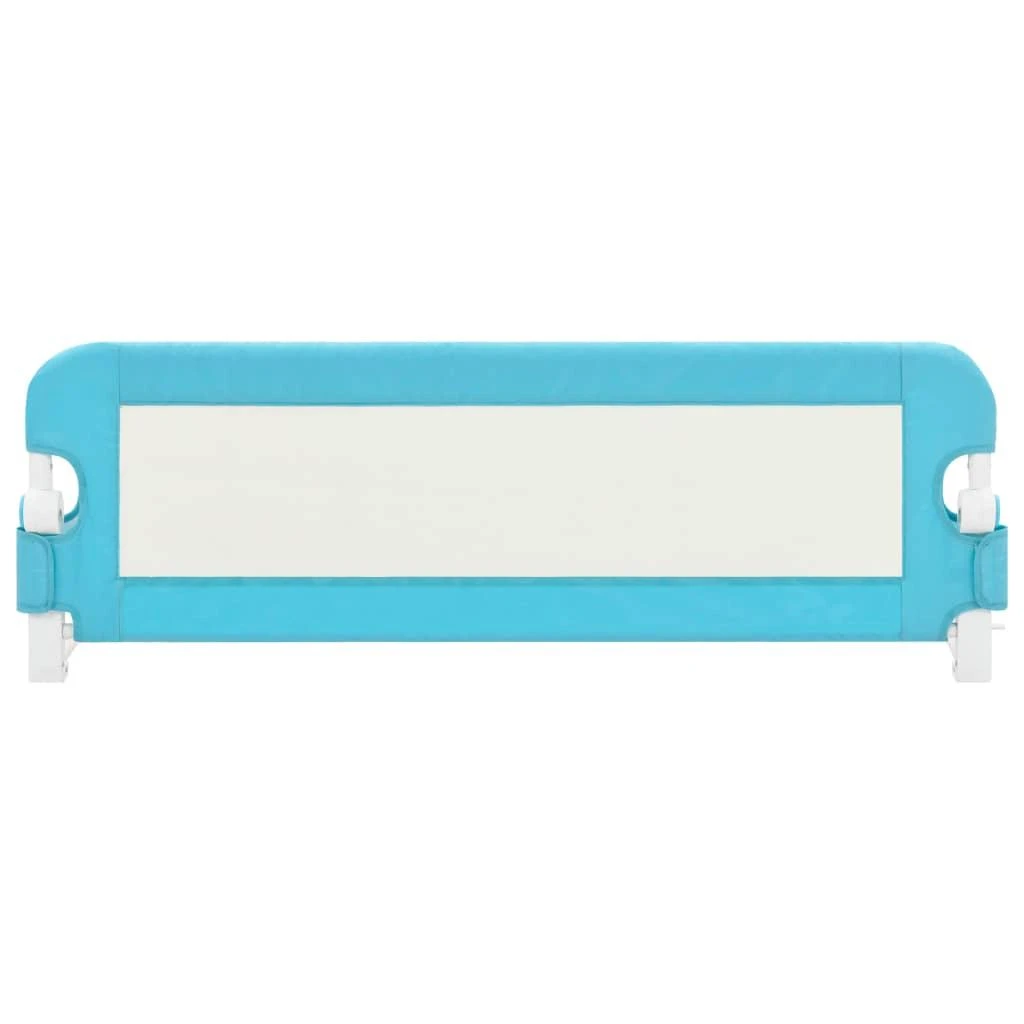 Apsauginis turėklas vaiko lovai, mėlynas, 120x42cm, poliesteris