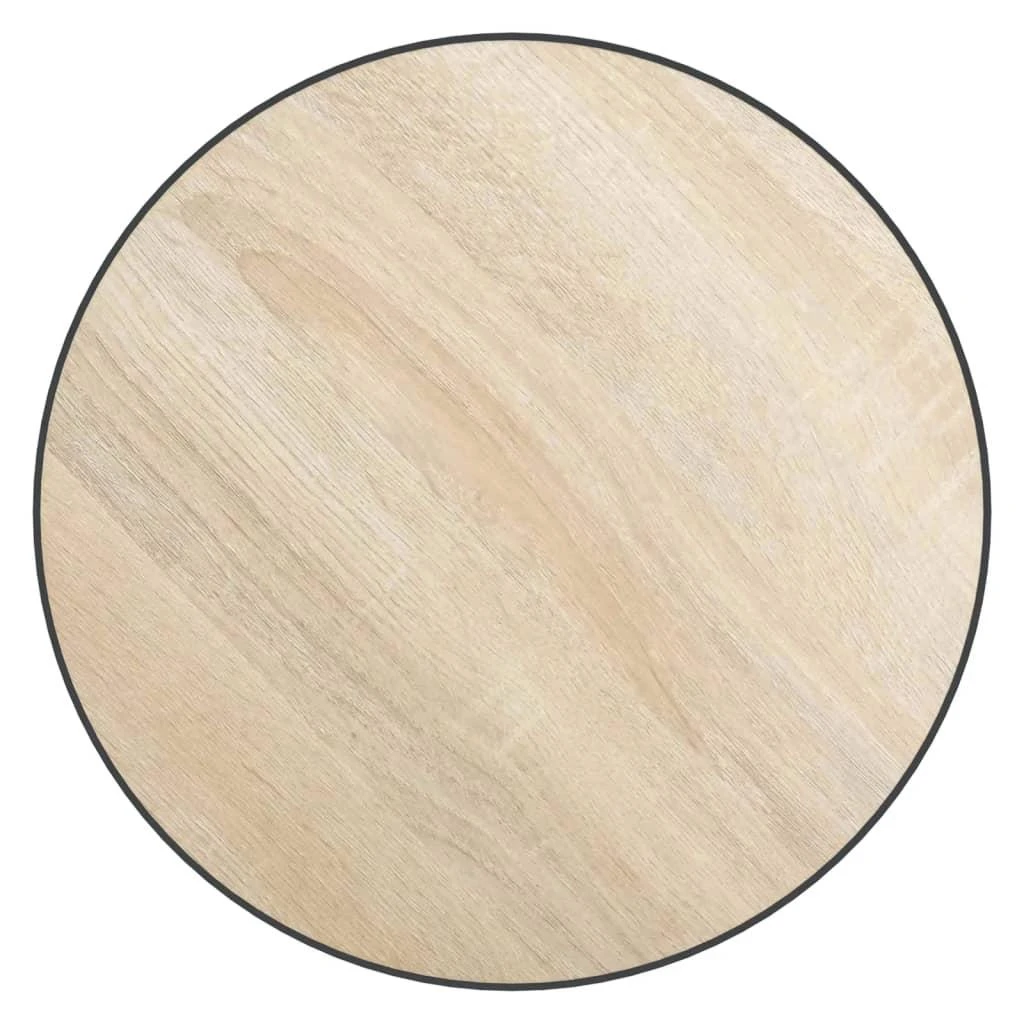 Arbatos staliukas, sonoma ąžuolo spalvos, 35cm skersmens, MDF