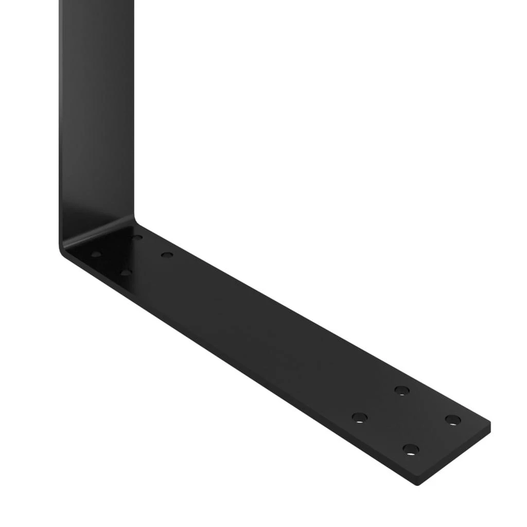 Atlošas sofai iš palečių, juodas, 110cm, geležis