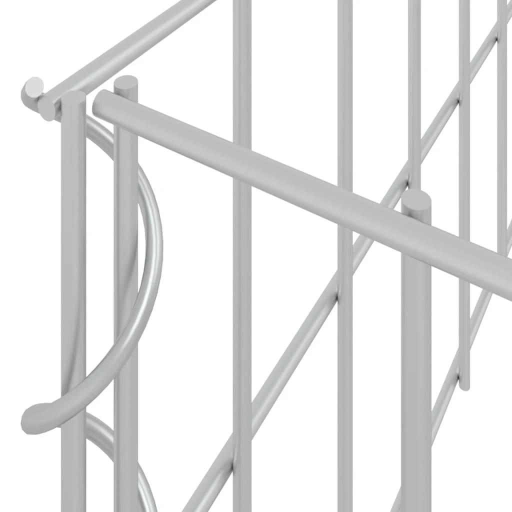 Aukštas gabiono lovelis, 300x100x20cm, galvanizuotas plienas
