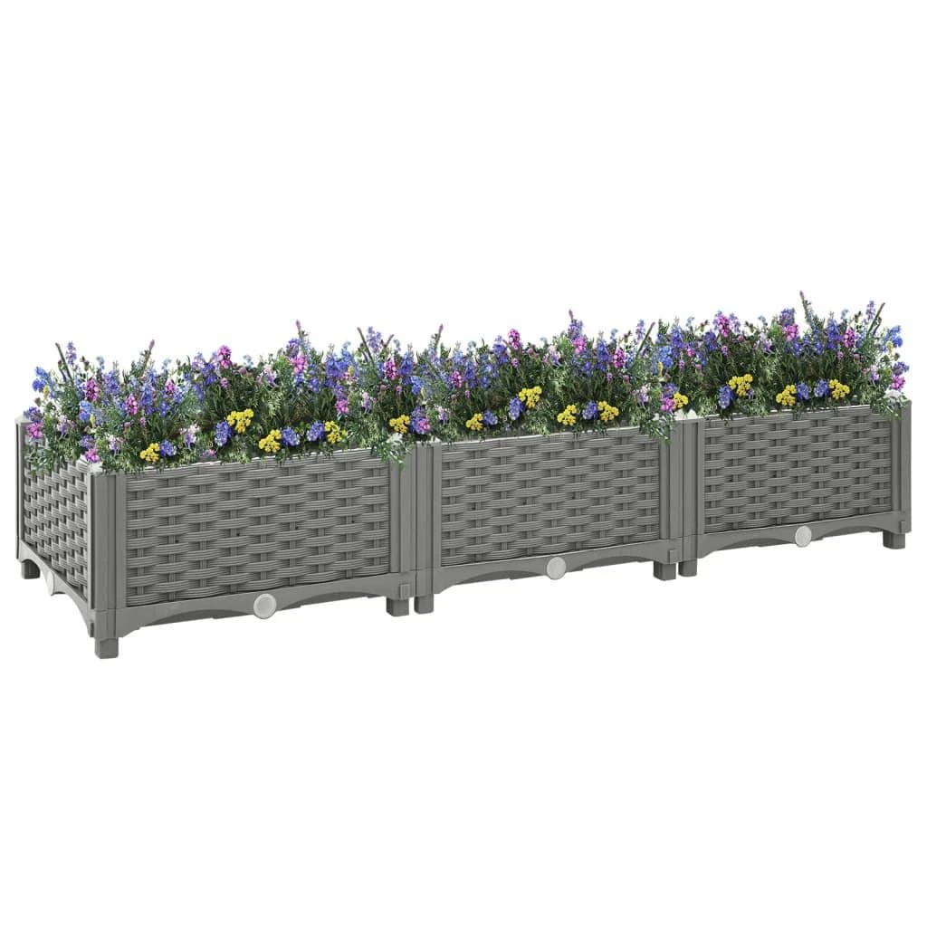 Aukštas lovelis, 120x40x23cm, polipropilenas