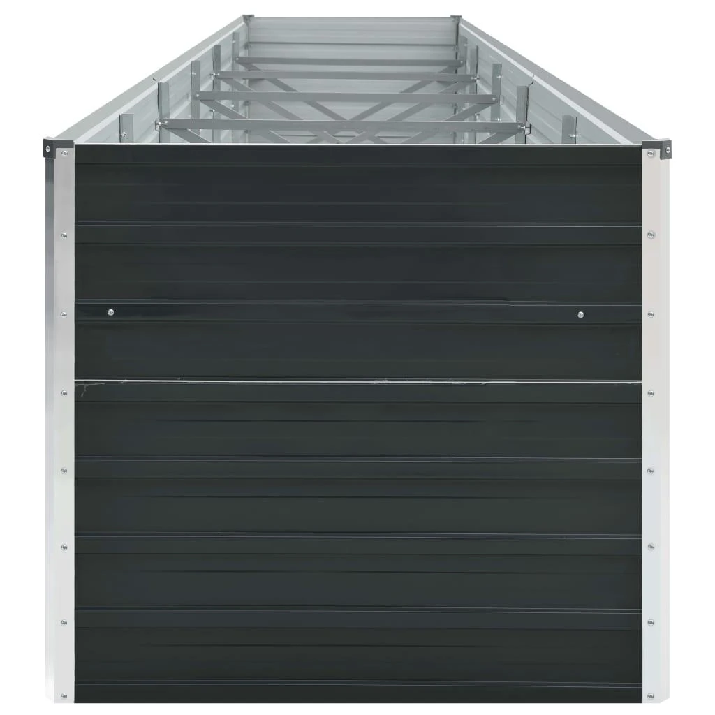Aukštas lovelis, antracito, 480x80x77cm, galvanizuotas plienas