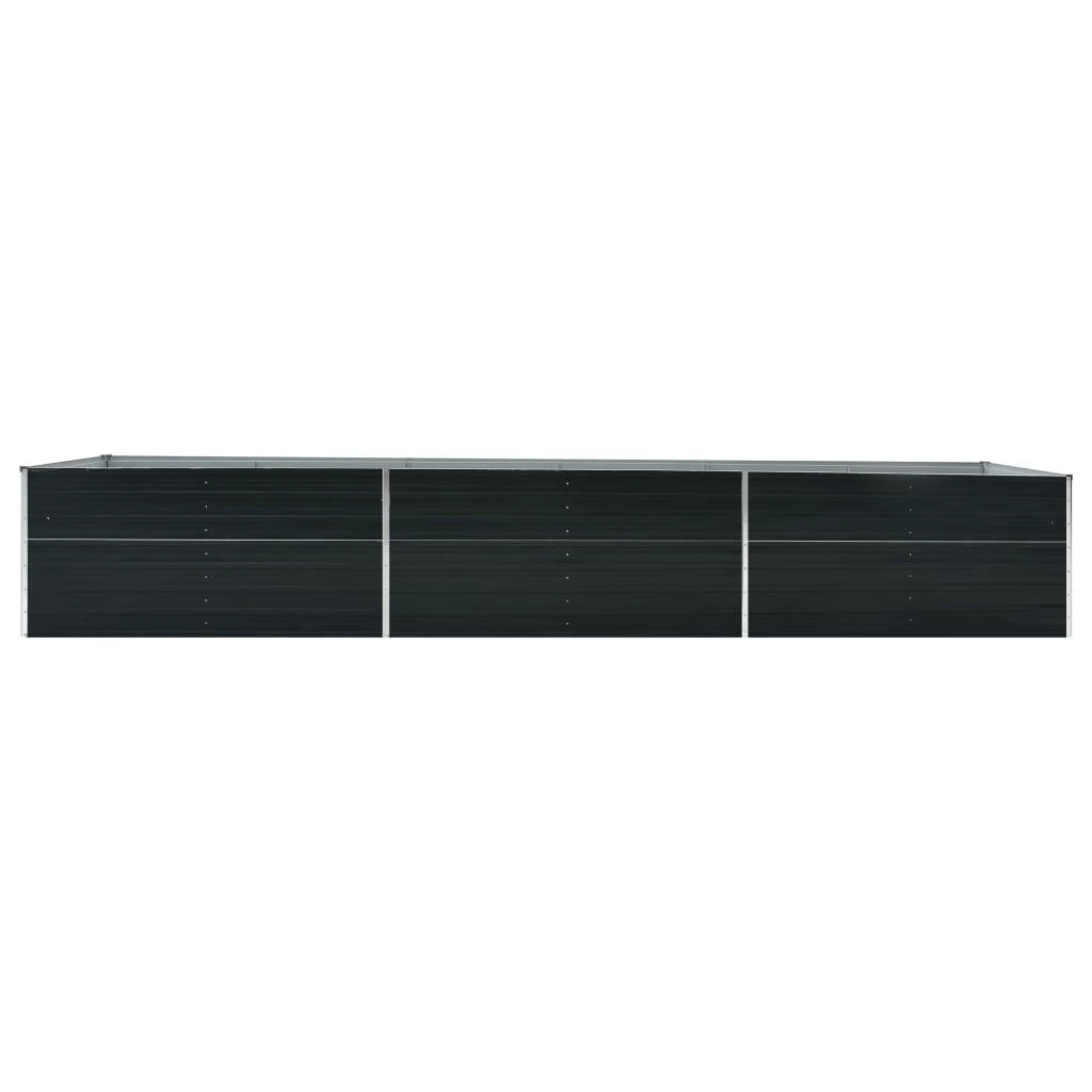Aukštas lovelis, antracito, 480x80x77cm, galvanizuotas plienas