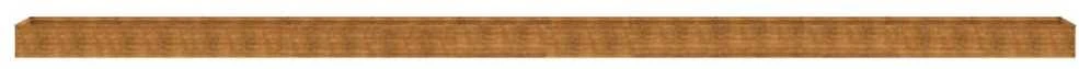 Aukštas sodo lovelis, 1152x50x36cm, Corten plienas