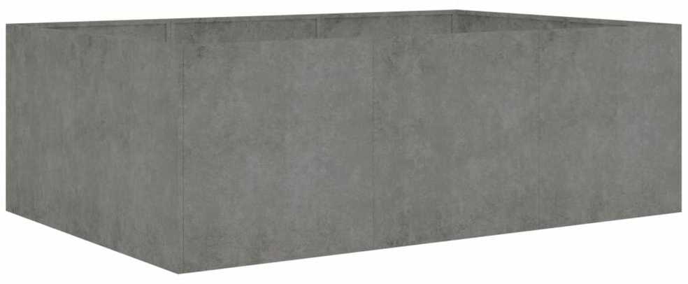 Aukštas sodo lovelis, 120x80x40cm, Corten plienas