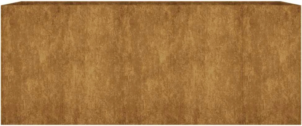 Aukštas sodo lovelis, 200x80x80cm, Corten plienas